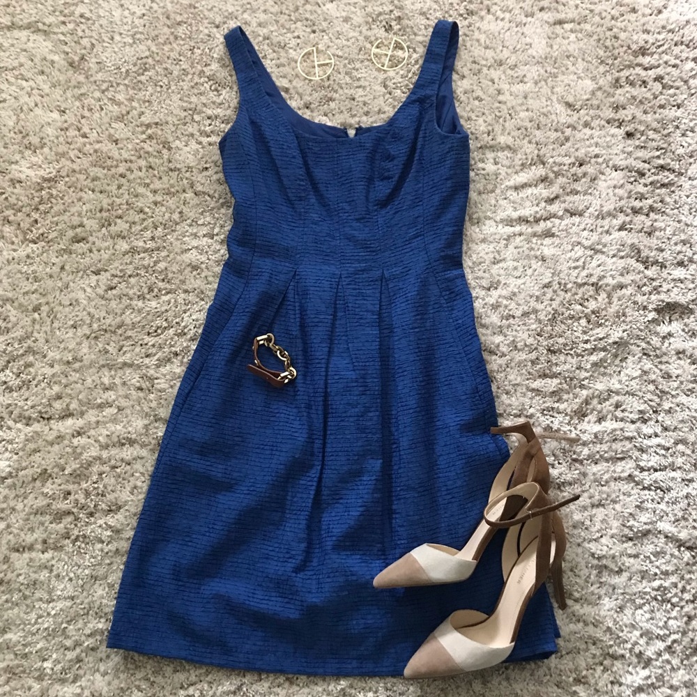 Nine West Women’s Scoop Neck Fit & Flare Dress sz2